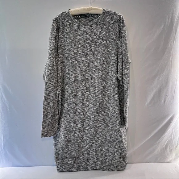 Prana Grey/Black Heathered Sweater Dress Suze XL - Picture 1 of 10